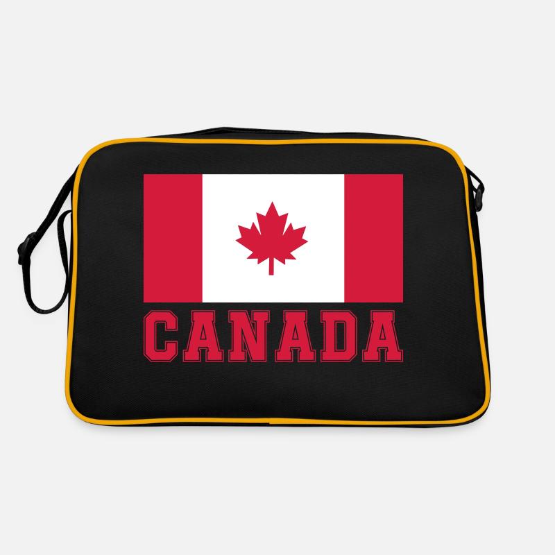 Canada Canada - Retro Bag - black/gold