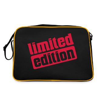 Limited Edition - Retro Bag - black/gold - Back