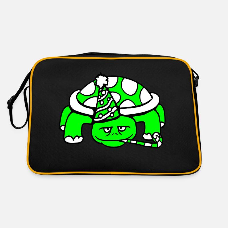 Turtle Birthday Party Hat Years Old Retro Bag
