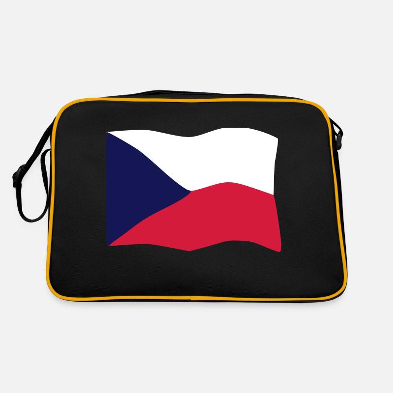 Flagge Tschechei Retro Tasche