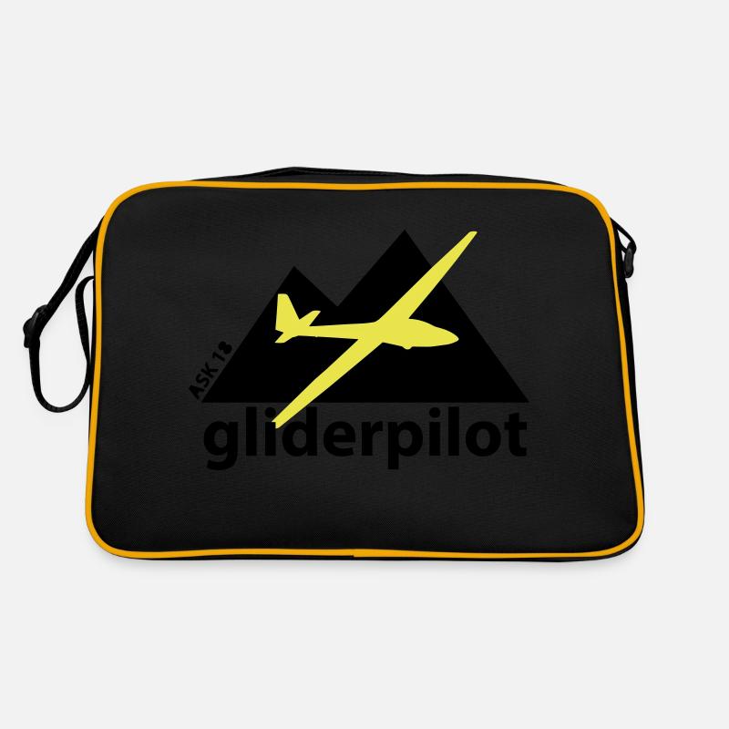 soaring-tv: gliderpilot Retro Tasche