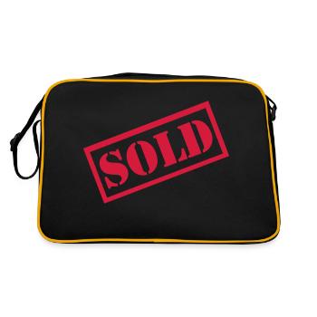 Sold - Bachelor party - Sac Retro - noir/or - Dos