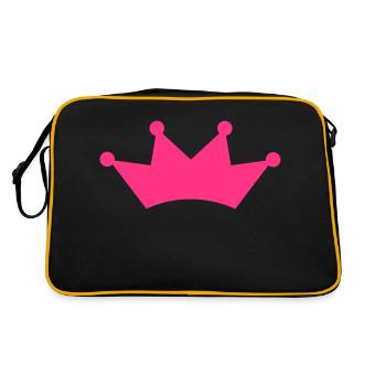 crown - Retro Bag - black/gold - Back