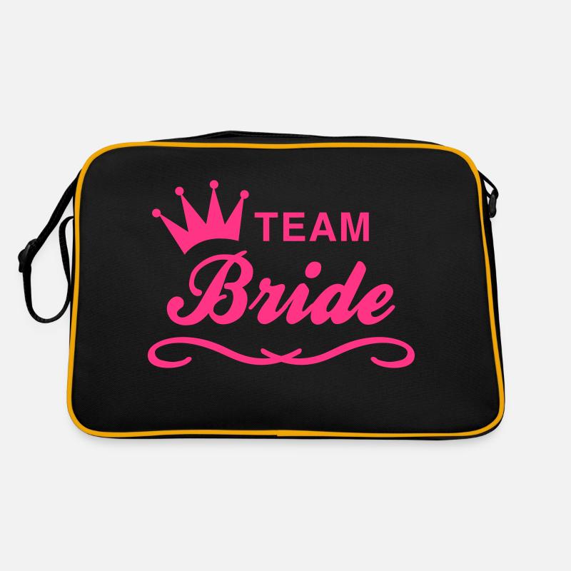 Team Bride Retro Tasche