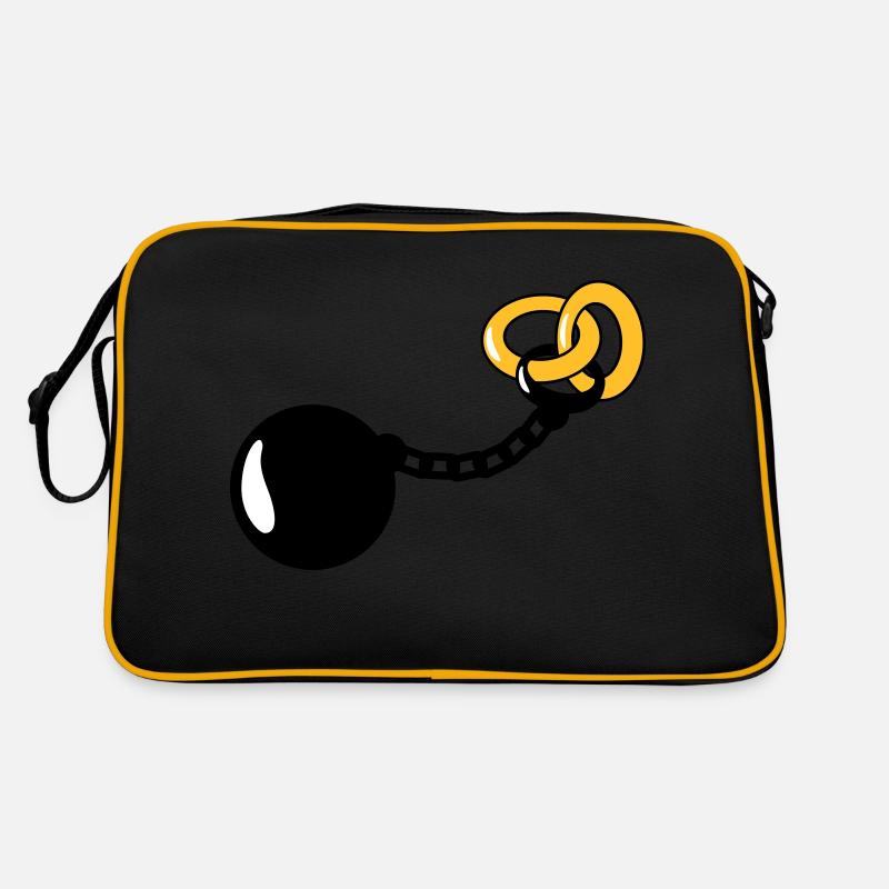 Wedding Rings Retro Tasche