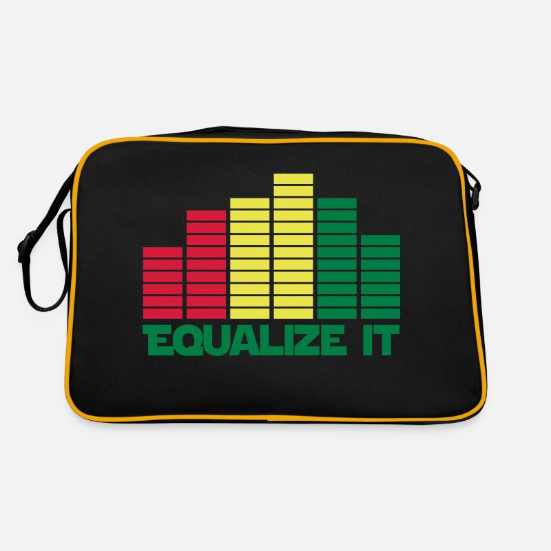 equalize it sound Retro Tasche