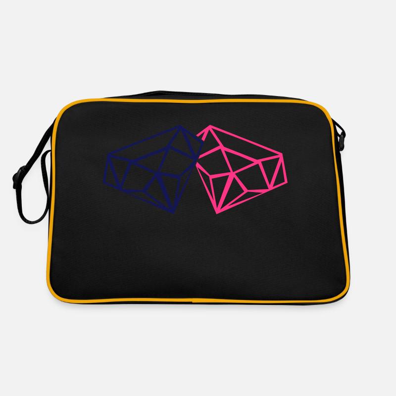 diamonds Retro Tasche