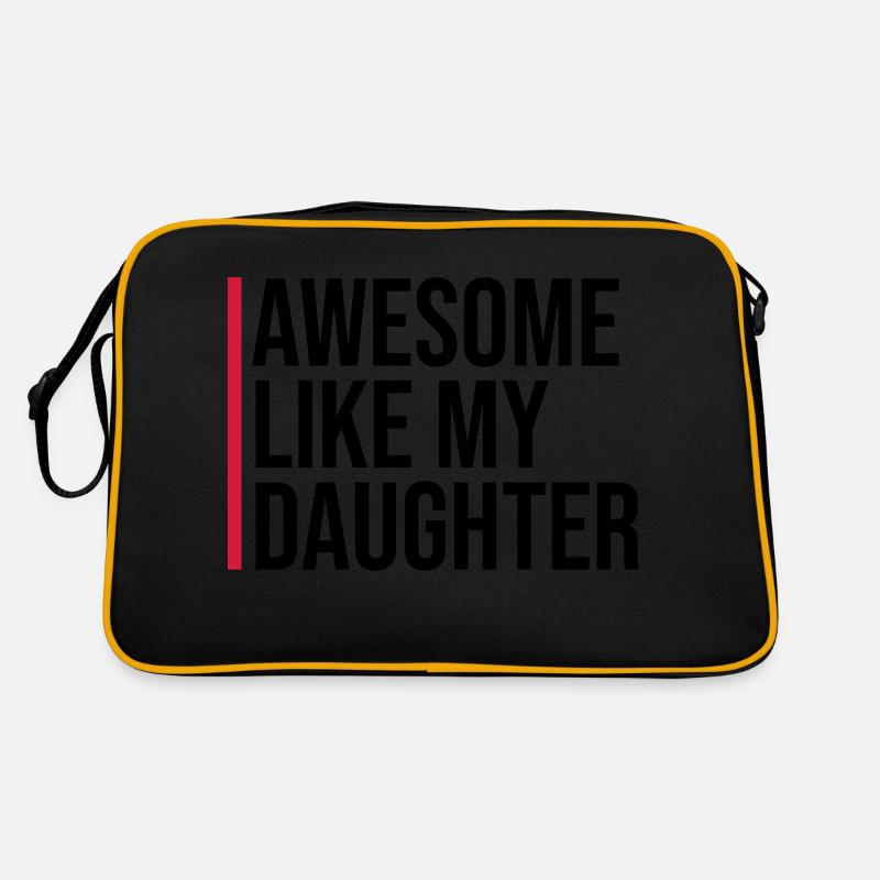 GÉNIAL COMME MA FILLE Sac Retro