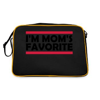 I m mom s - Retro Bag - black/gold - Back