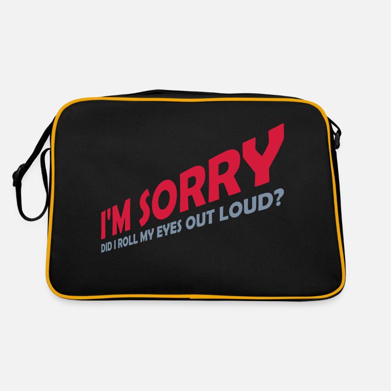 Roll My Eyes Out Retro Bag