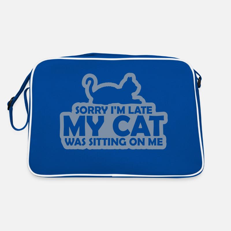 désolé chat était assis Sac Retro
