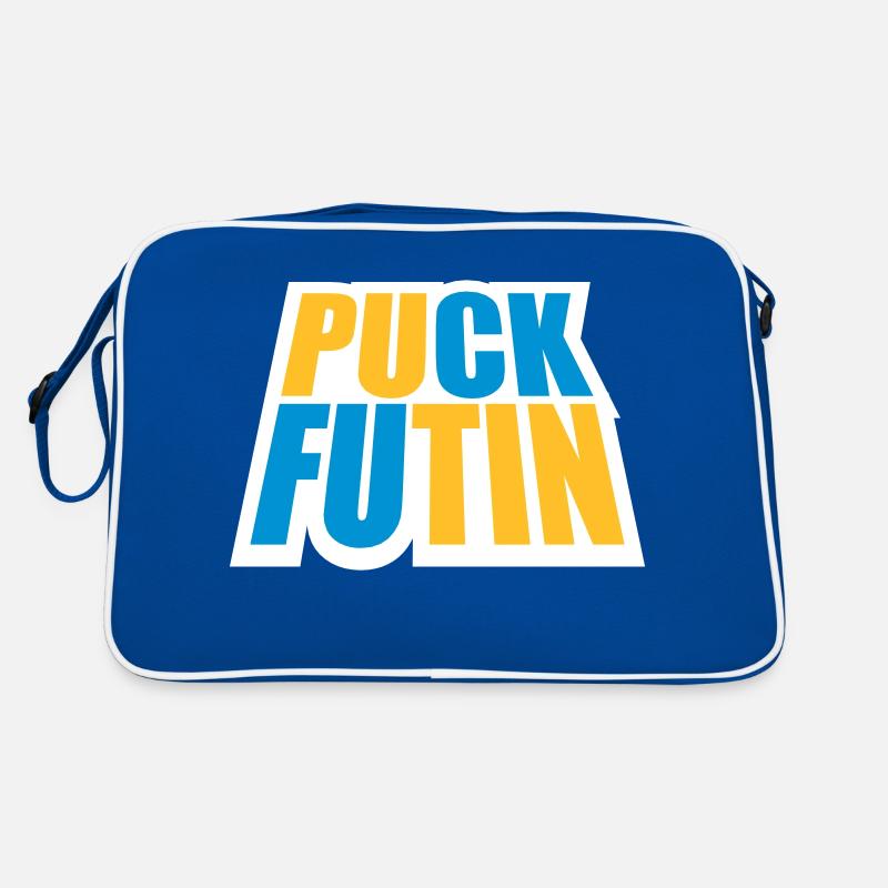 Conception du logo Puck Futin Sac Retro