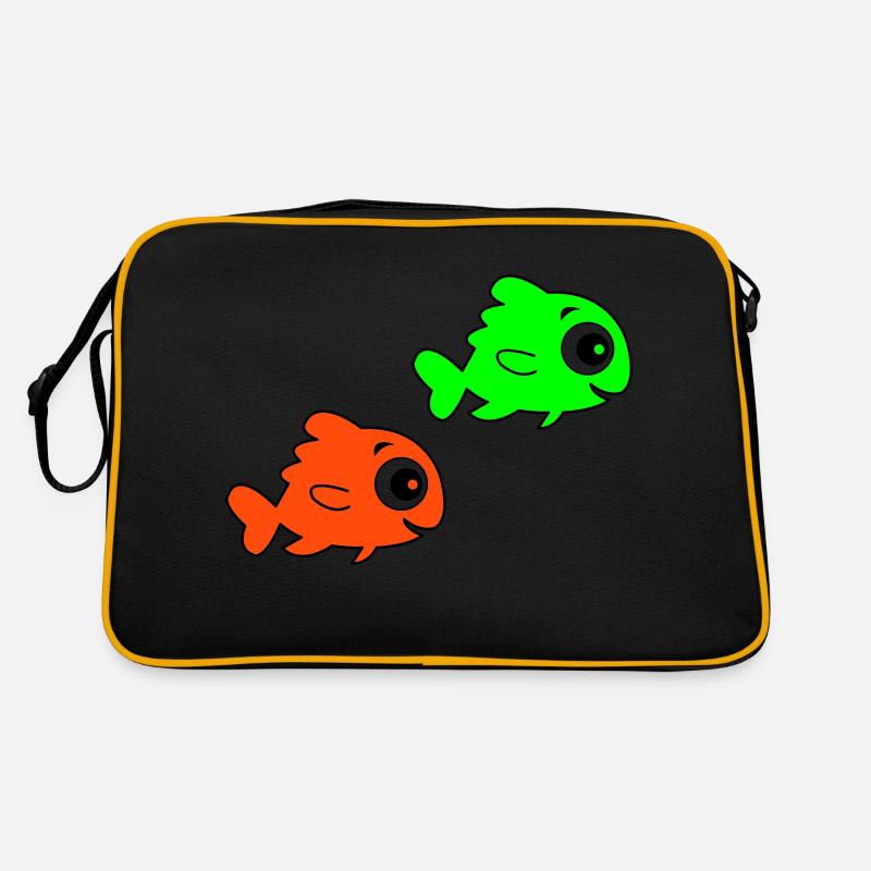 Fische Retro Tasche