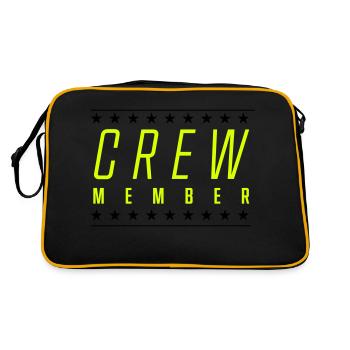 Membre d’équipage - Sac Retro - noir/or - Dos