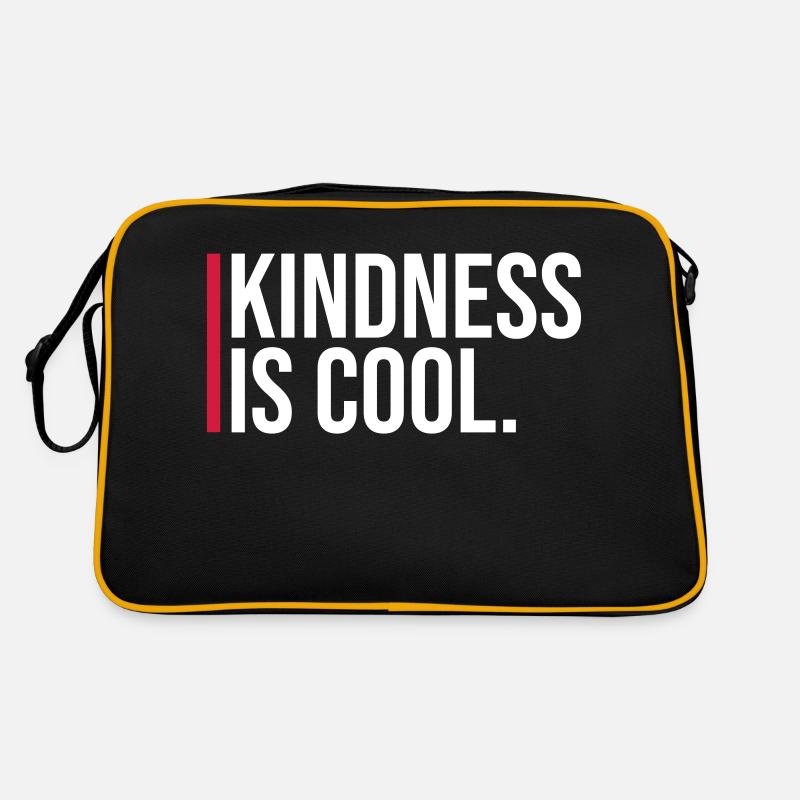 La gentillesse est cool gentillesse gentillesse dicton Sac Retro