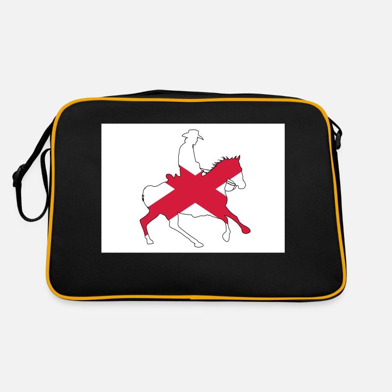 Cowboy drapeau de l’État de l’Alabama Sac Retro