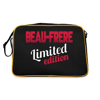 BEAU FRERE LIMITED EDITION - Sac Retro - noir/or - Dos