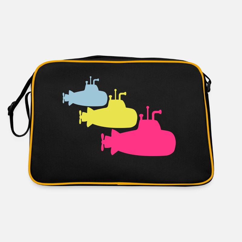 3 Submarines Fleet Three Squadrons Group Team Crew Retro Bag