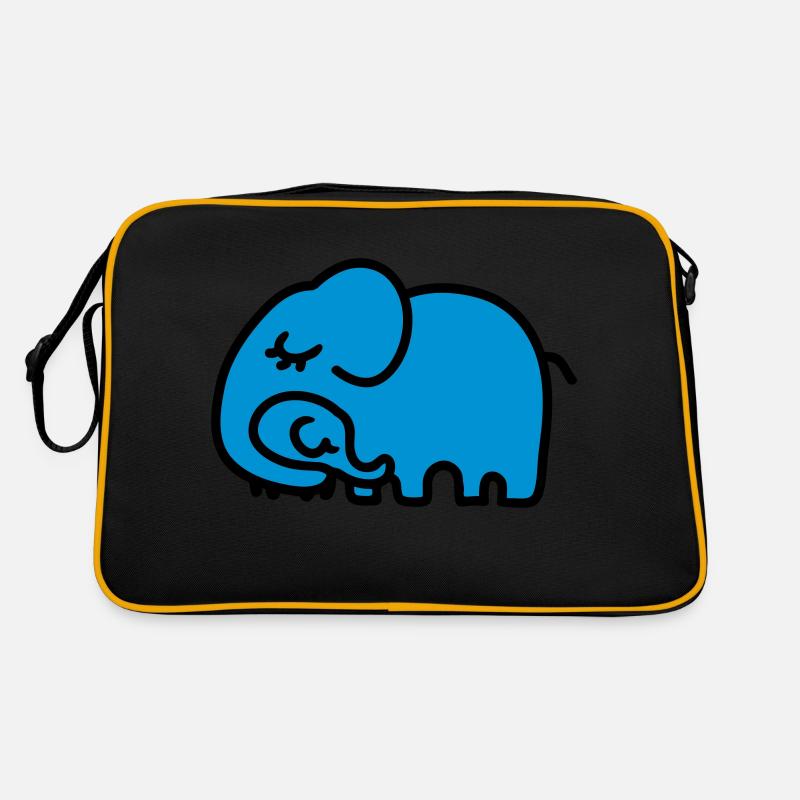 Mère - éléphant des enfants Sac Retro