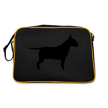 Chien - Sac Retro - noir/or - Dos