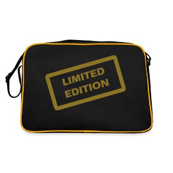 limited edition - Retro Bag - black/gold - Back
