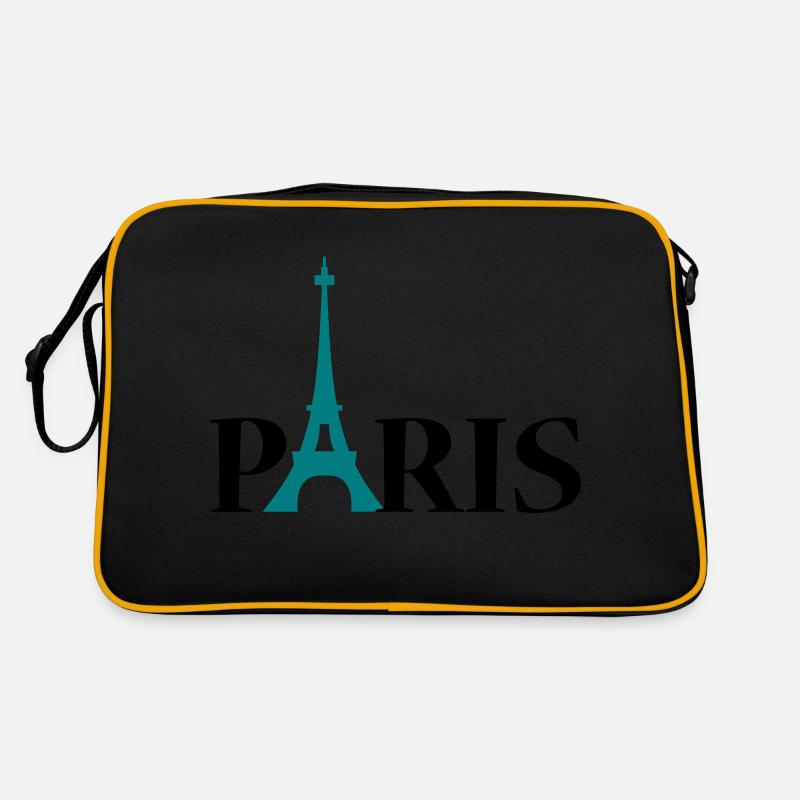 Paris Eiffeltoren / Eiffeltower / Tour Eiffel Retro Tasche