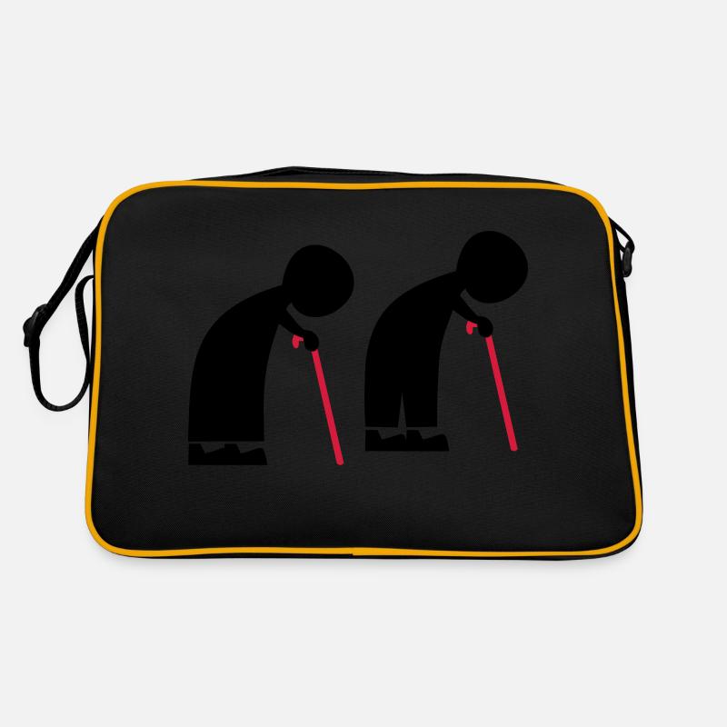 old people Retro Bag