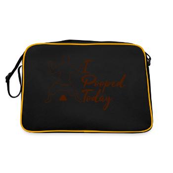Pants down winner - Retro Bag - black/gold - Back