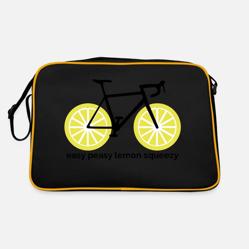 Easy peasy lemon squeezy Retro Tasche