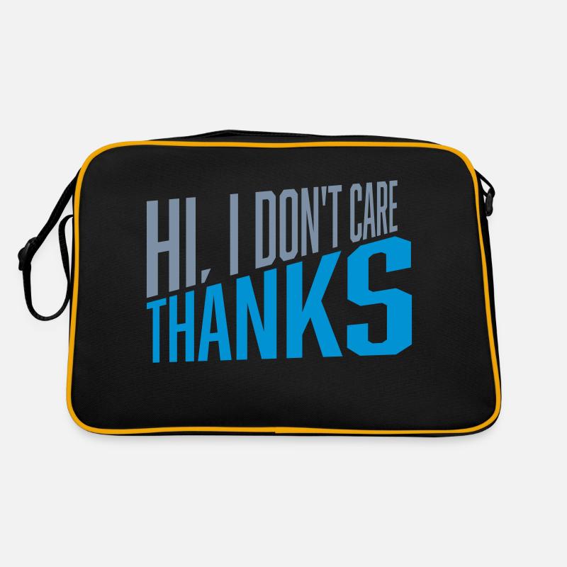 Salut je m’en fiche Sac Retro