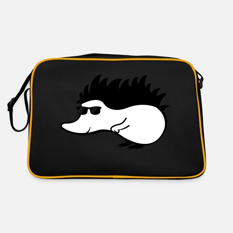 cool igel Retro Tasche