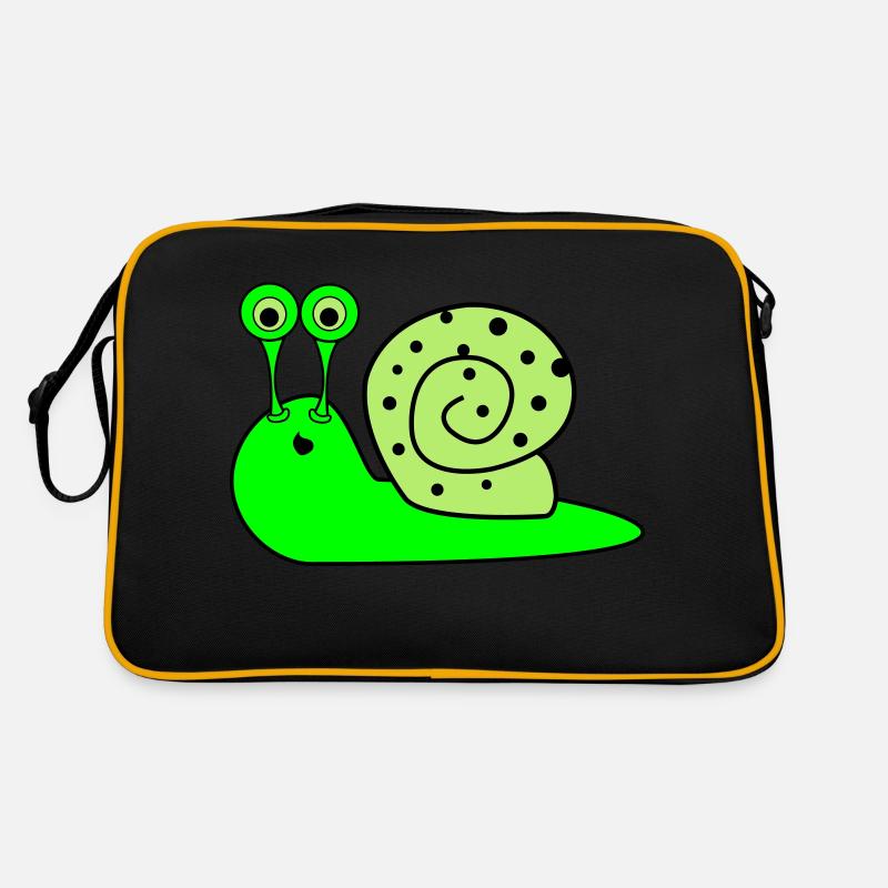 Snail Funny Retro Bag
