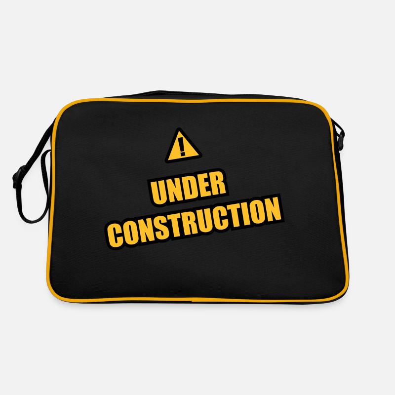 under construction Retro Tasche