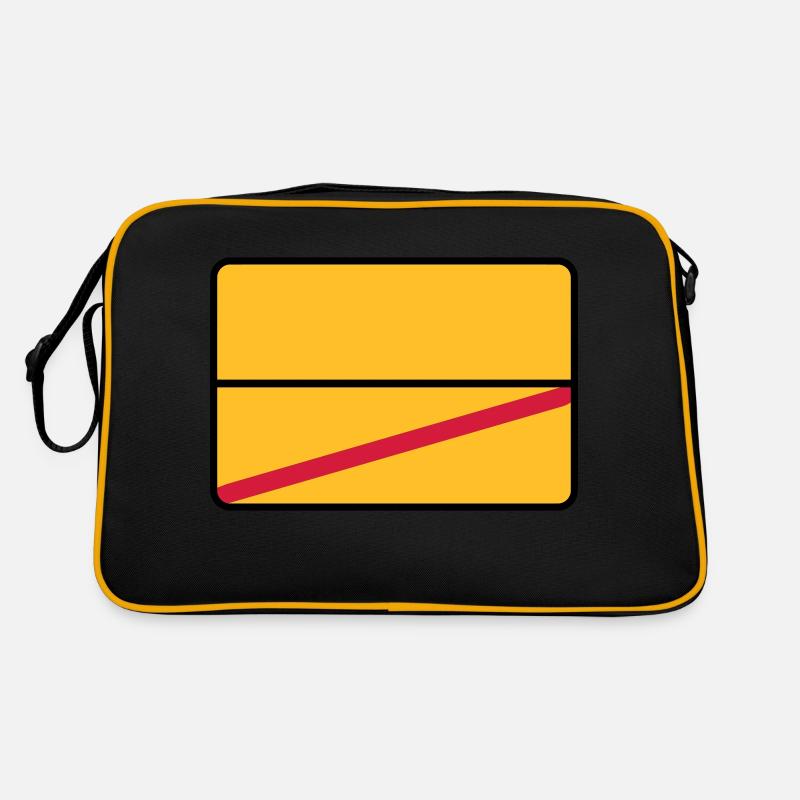 Ortsschild Retro Bag