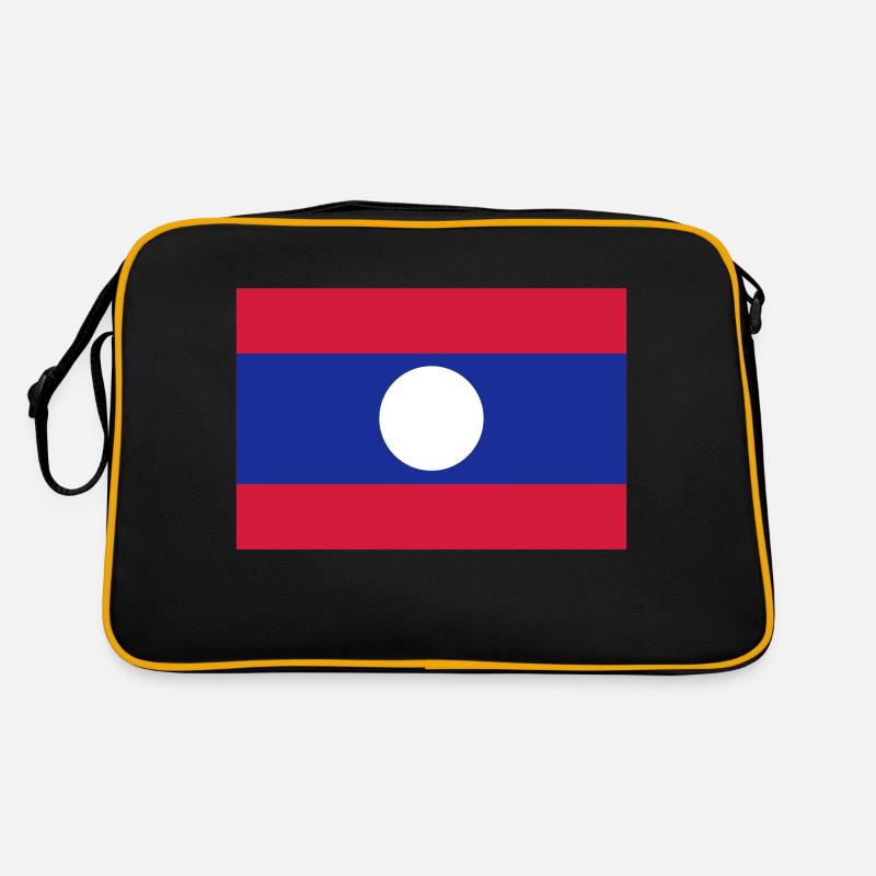 Laos - drapeau Sac Retro