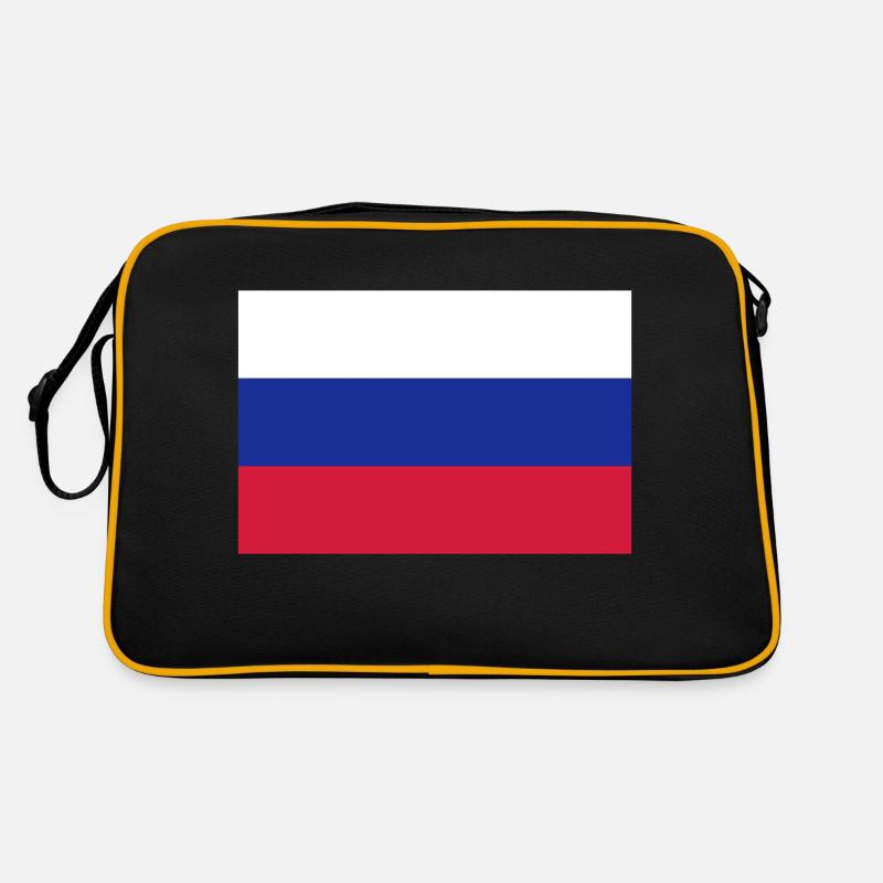Russland - Retro Tasche - Schwarz/Gold