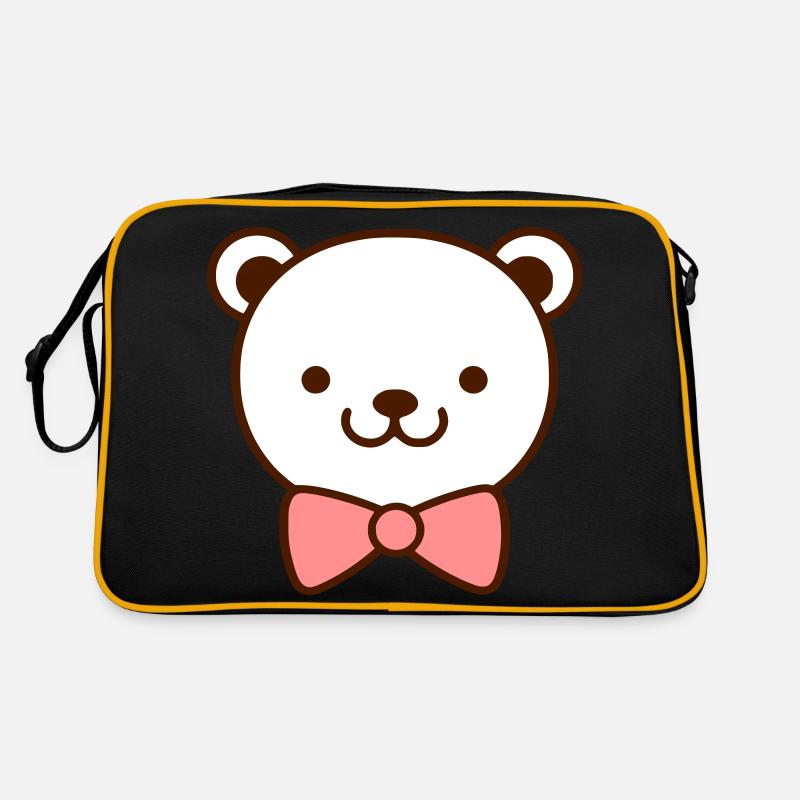 Cute Teddy Bear Teddy Bear Retro Bag