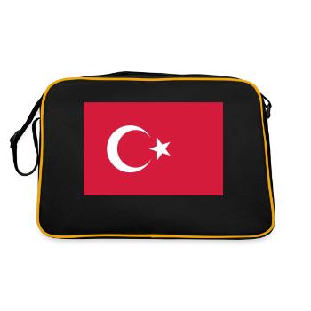 Turkey - Sac Retro - noir/or - Dos