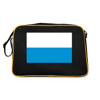 Bayern - Retro Tasche - Schwarz/Gold - Hinten
