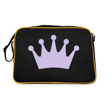 couronne - Sac Retro - noir/or - Dos