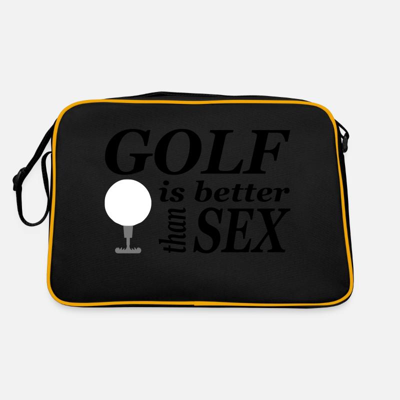 amusant de golf Sac Retro