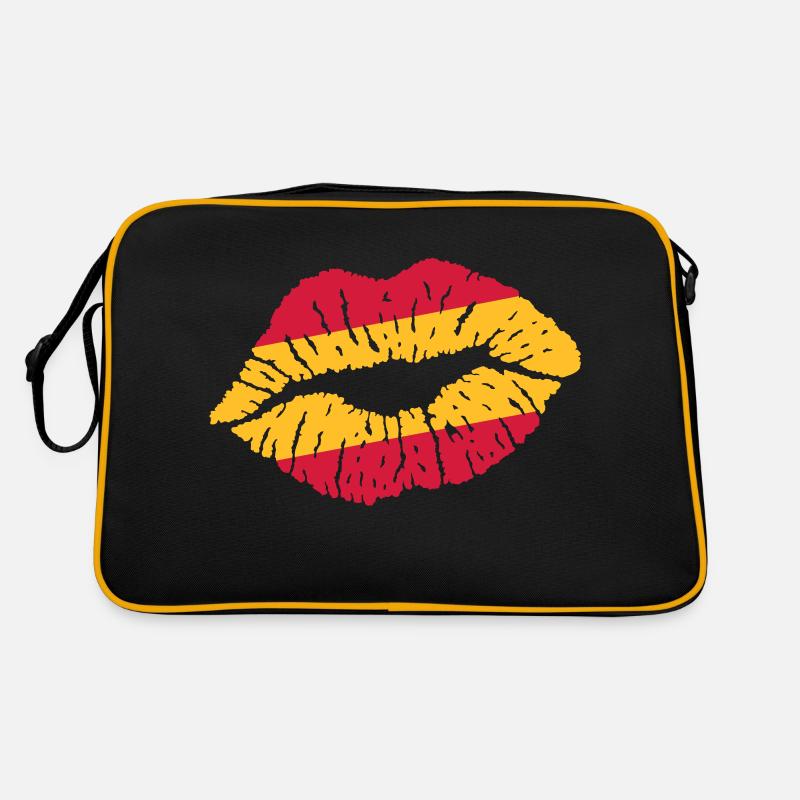 Kussmund (Spanien) Retro Tasche