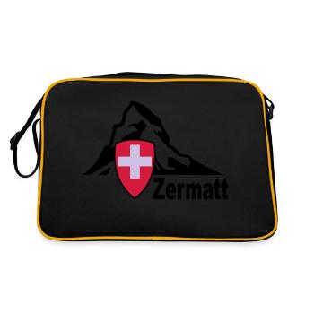 Zermatt - Sac Retro - noir/or - Dos