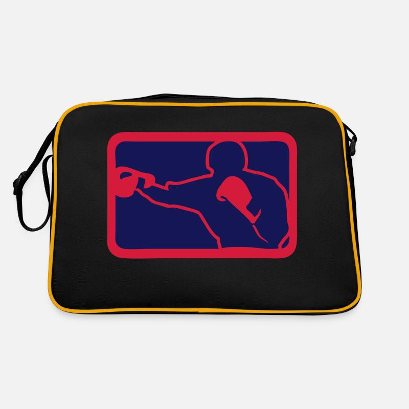 Boxen Boxen boxen amerikanischen logo5 Retro Tasche