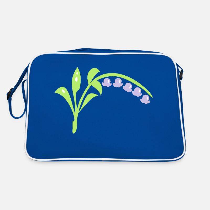 Vallée des fleurs de lis Sac Retro