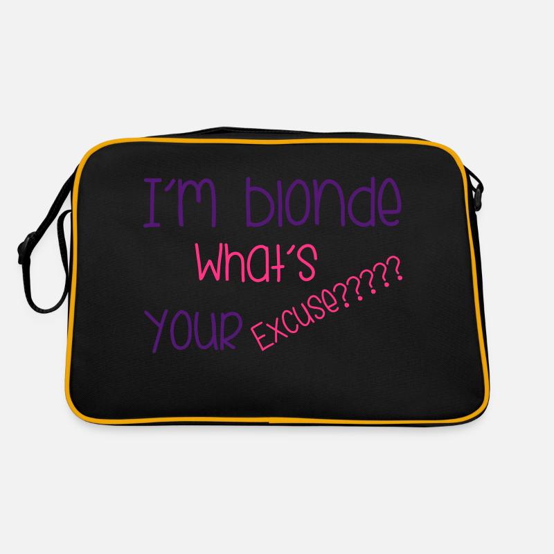I'm Blonde Retro Tasche