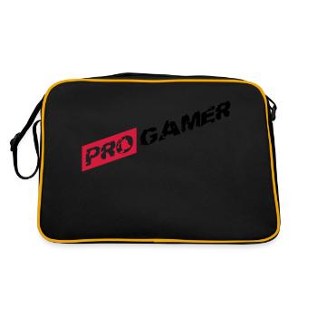 eSport Pro Gamer - Sac Retro - noir/or - Dos