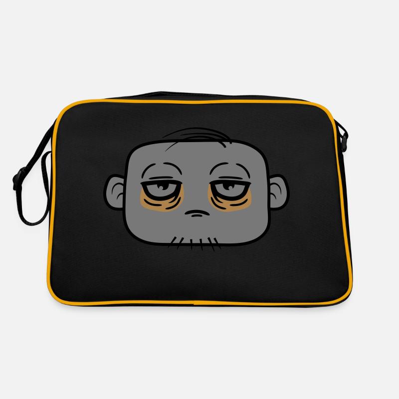 Dark circles under the eyes face Retro Bag