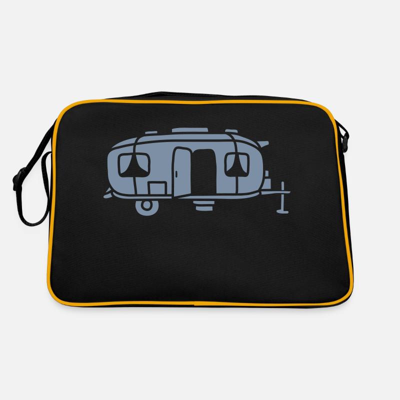 Caravane Comic Design Camping Sac Retro