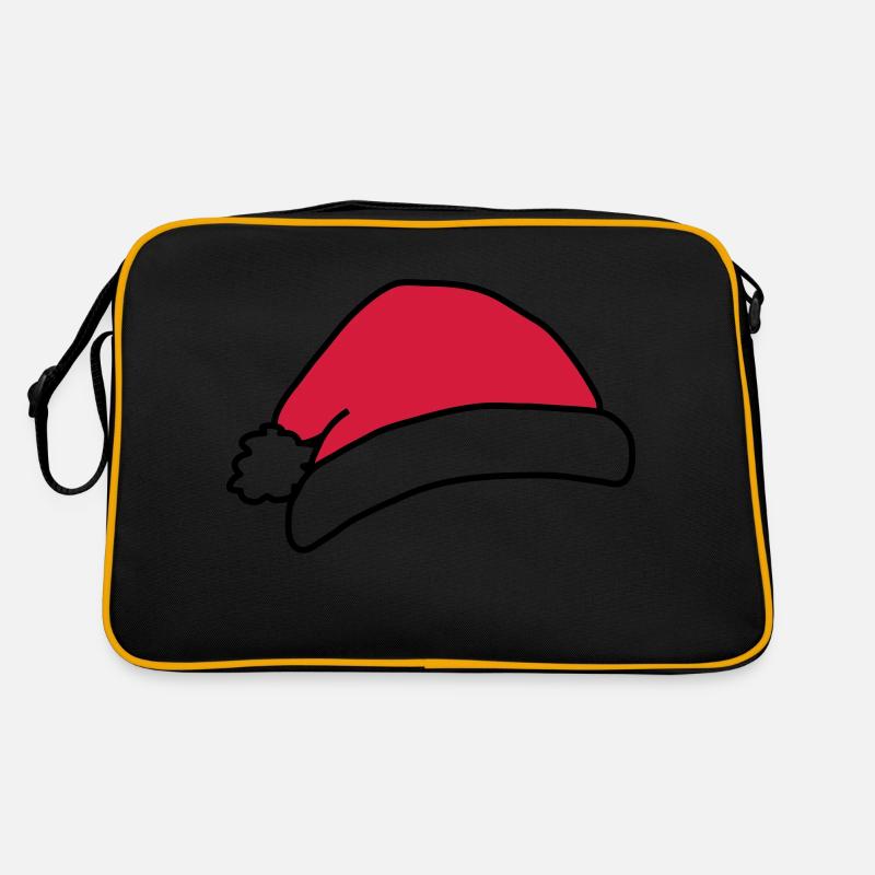 Weihnachtsmuetze Retro Tasche